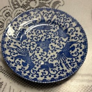 Blue and White Decorative Plate NORITAKE